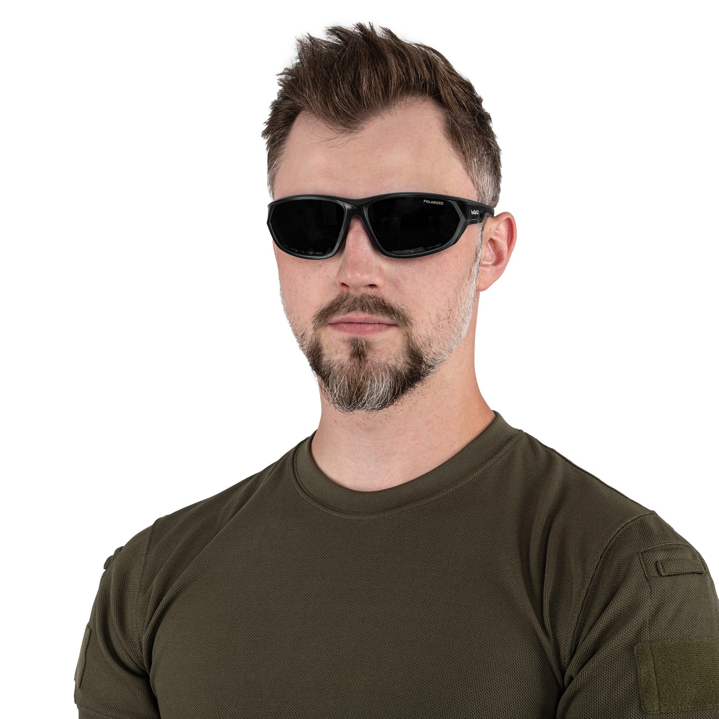 Okulary taktyczne Bolle Komet Industrial Polarized - Smoke/Black