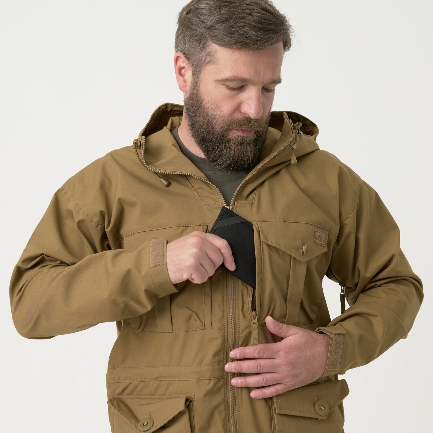 Kurtka Helikon SAS Smock Duracanvas - Coyote