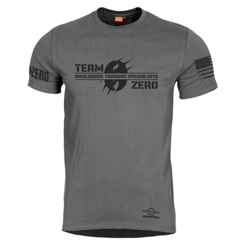 Koszulka T-shirt Pentagon Ageron "Zero Edition" - Wolf Grey