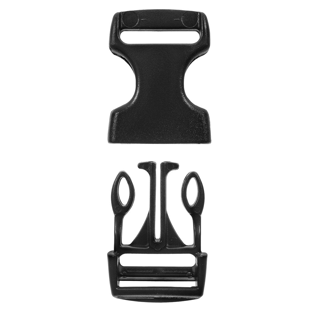 Klamra Wisport zatrzaskowa 20 mm 5 szt. - Black
