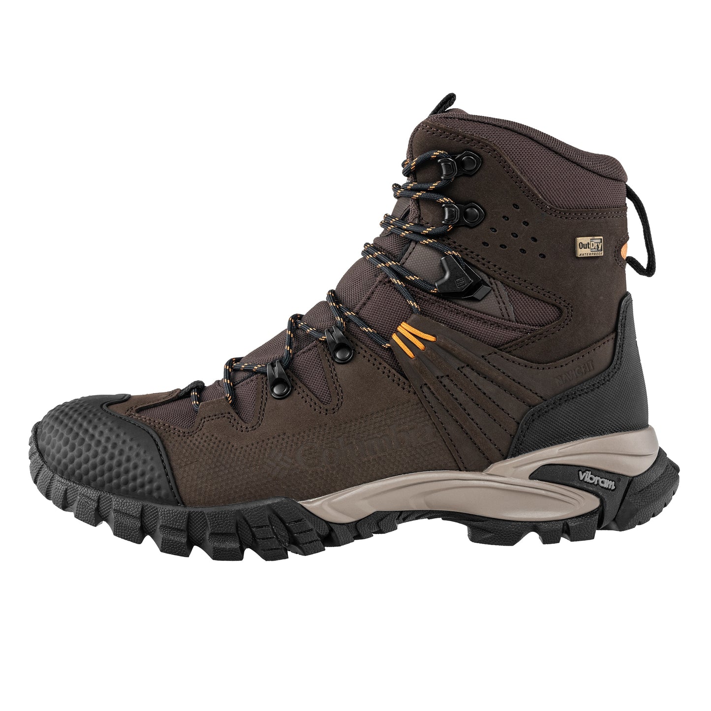 Buty Columbia GeoTerra OutDry Leather - Cordovan/Canyon Sun