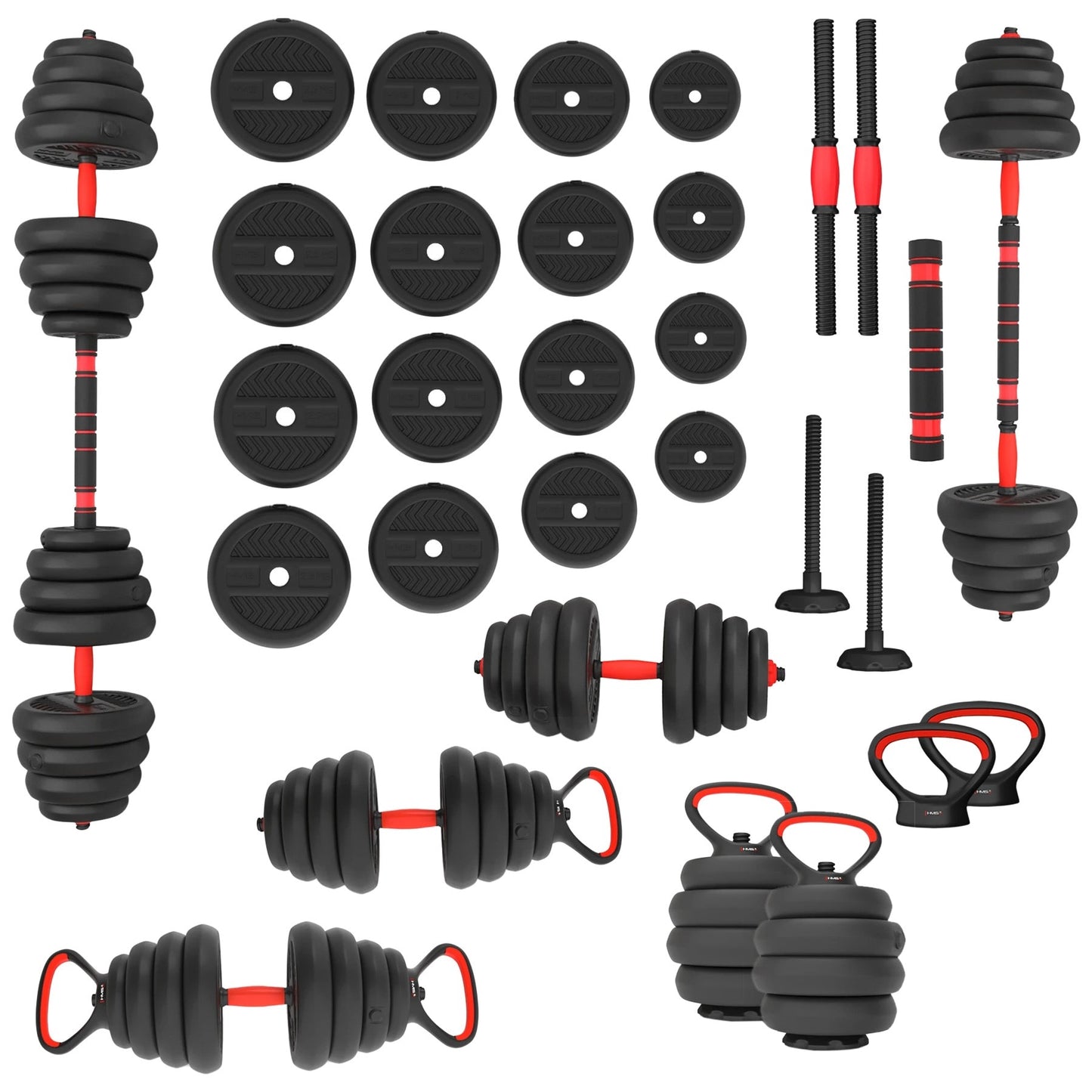 Zestaw do ćwiczeń siłowych HMS SGN130 Pro Set
