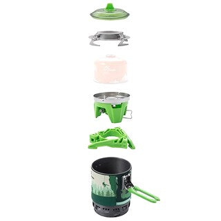 Kuchenka turystyczna Fire Maple FMS-X3 z garnkiem - Green