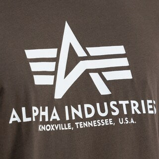 Koszulka T-shirt Alpha Industries Basic - Black/Olive