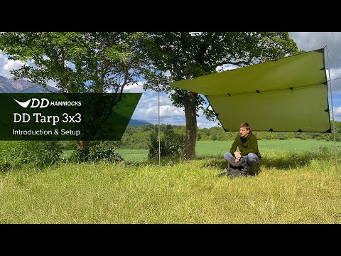 Płachta biwakowa DD Hammocks Tarp 3x3 - olive