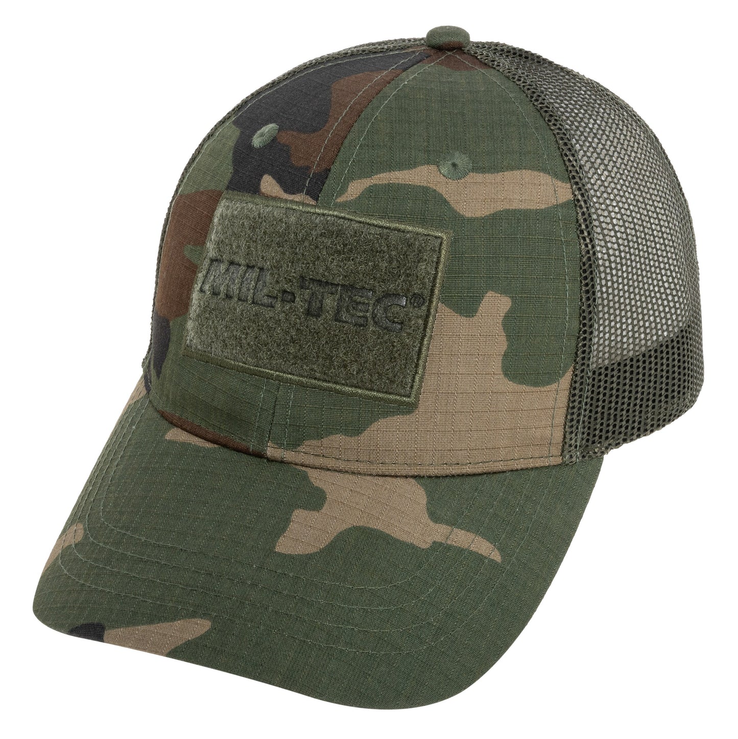 Czapka z daszkiem Mil-Tec Trucker Baseball Cap - Woodland