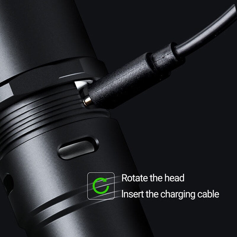 Latarka Nextorch P86 z gwizdkiem 120 dB - 1600 lumenów