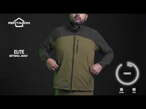 Kurtka Pentagon Elite Light Softshell - RAL7013/Mix