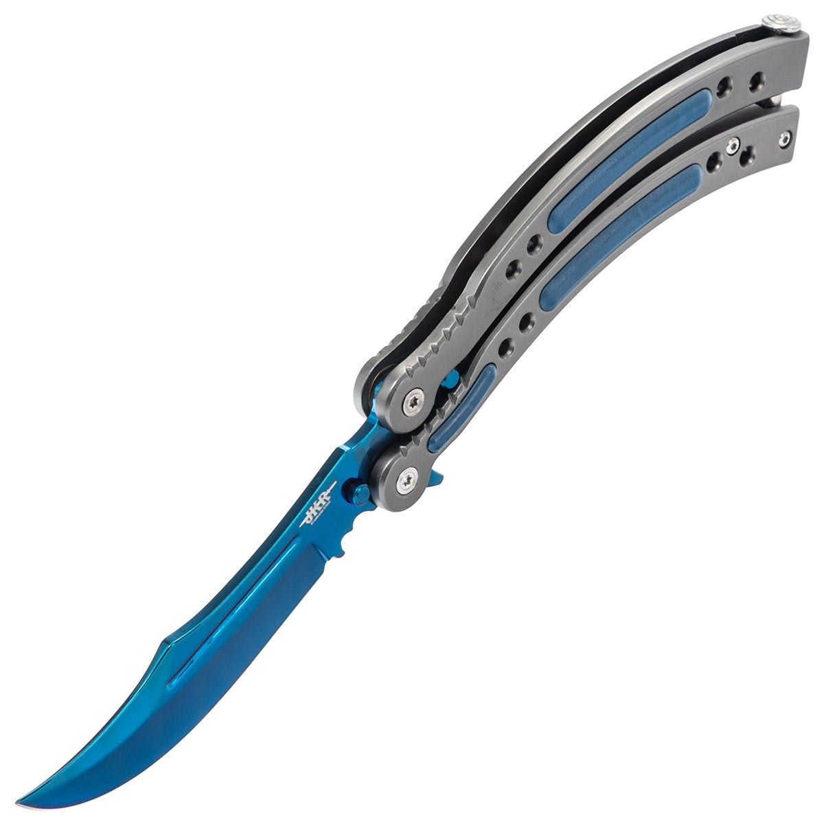 Nóż składany motylek Joker CS:GO - Blue Upgraded
