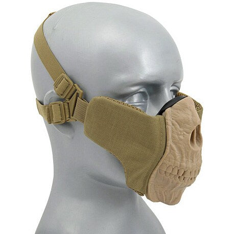 Maska ochronna CS Skull Face - coyote