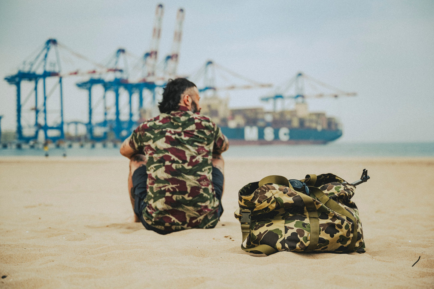 Koszula Helikon Tactical Hawaiian Short Sleeve - Brushstroke Camo