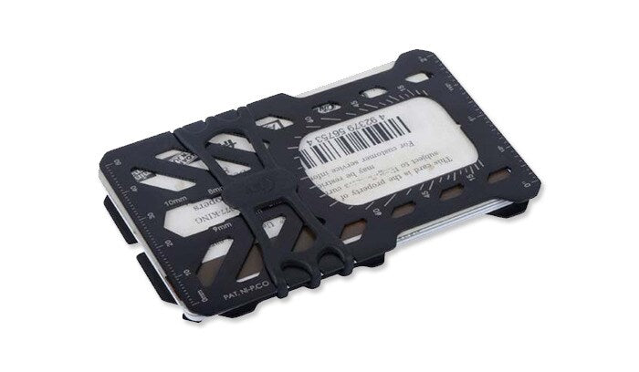 Multitool Nite Ize FinancialTool RFID Blocking Wallet - Czarny
