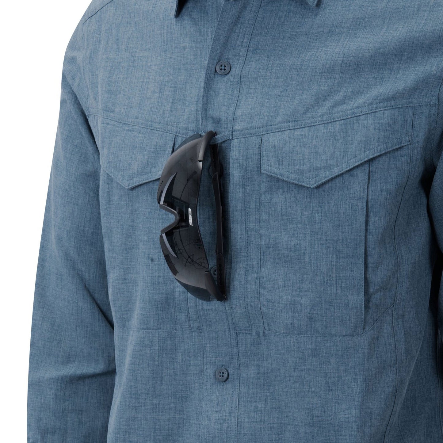 Koszula Helikon Defender Mk2 Gentleman - Melange Blue