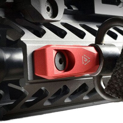 Montaż zawieszenia Strike Industries Link Angled QD Mount - Red