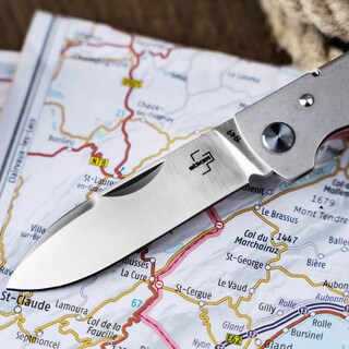 Nóż składany Boker Plus Atlas - BackLock Drop-Point