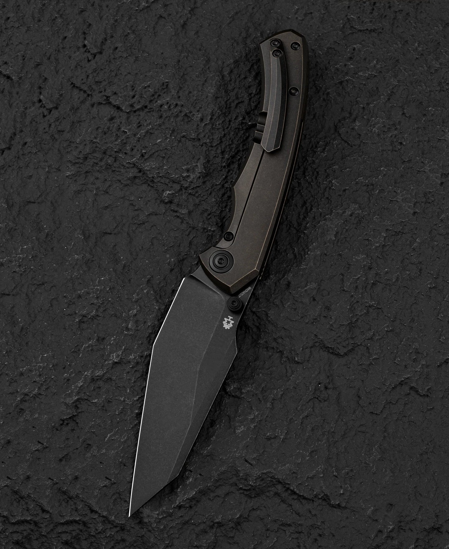 Nóż składany Bestech Clastic - Black Bronze/Stonewash