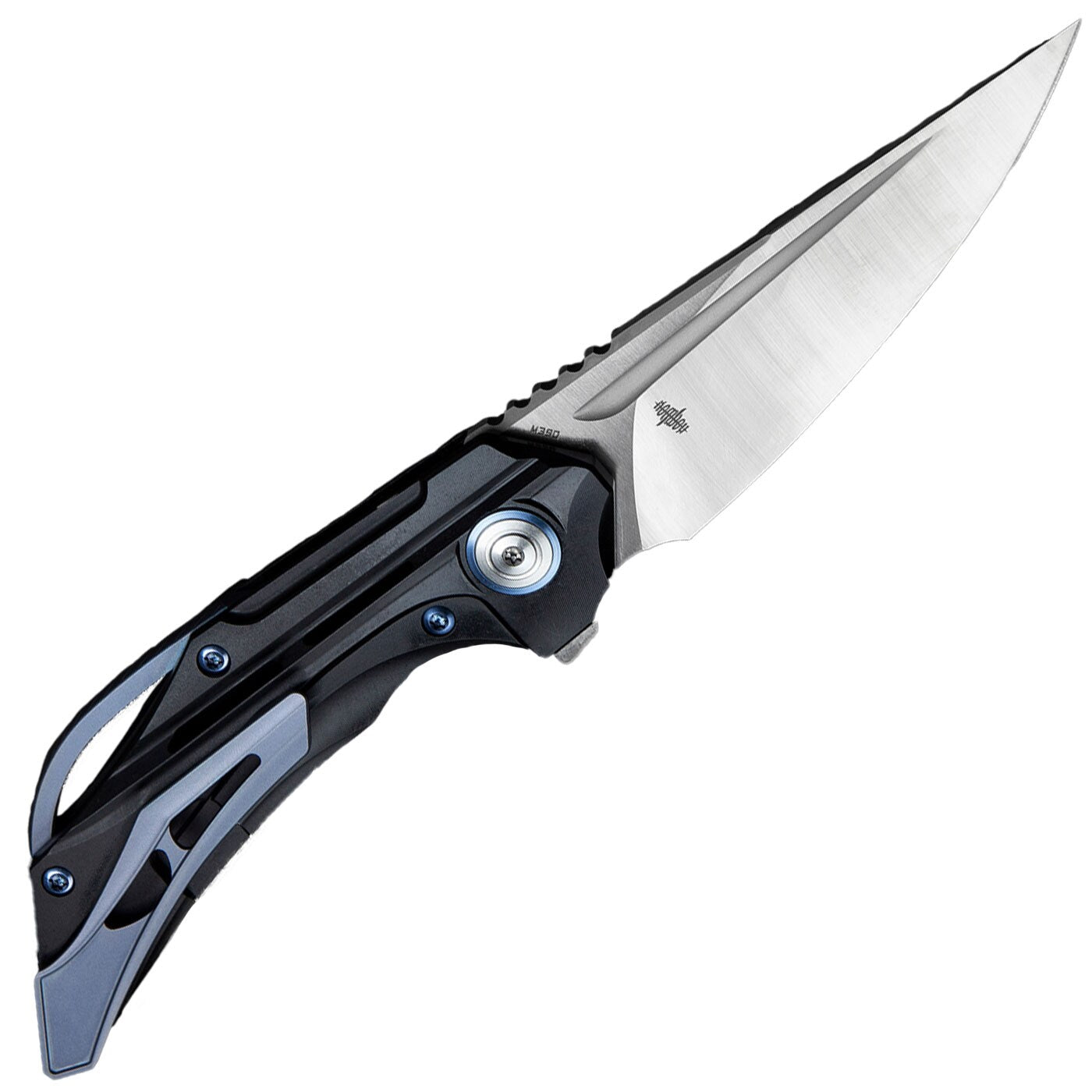 Nóż składany Bestech Knives Vigil - Satin Blade/Black Titanium