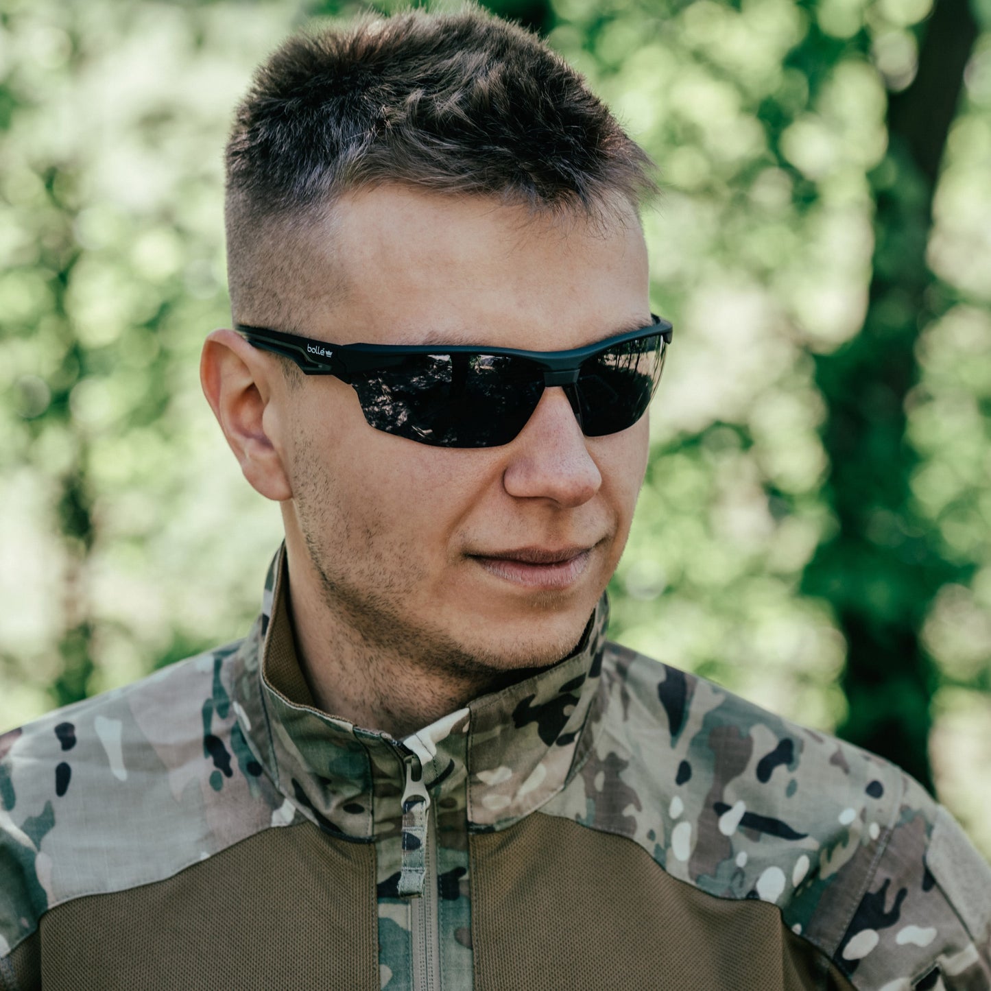 Okulary taktyczne Bolle Tryon BSSI - Smoke