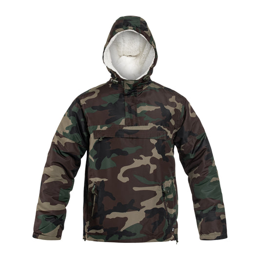 Kurtka Brandit Sherpa Windbreaker - Woodland