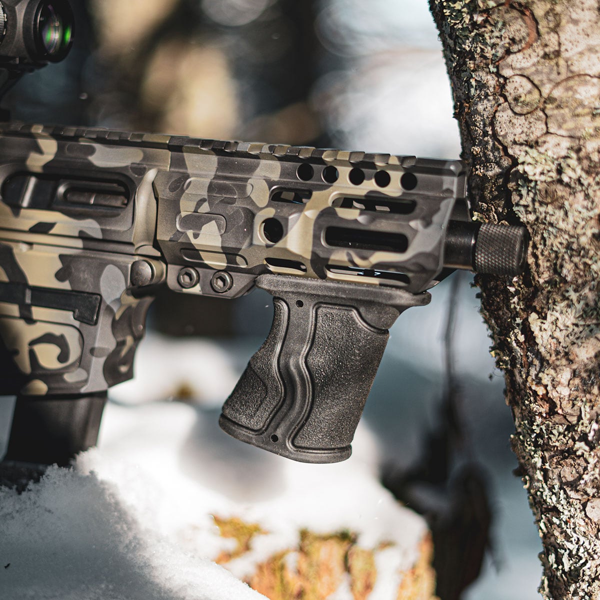 Chwyt przedni FAB Defense Gradus M-LOK - Black