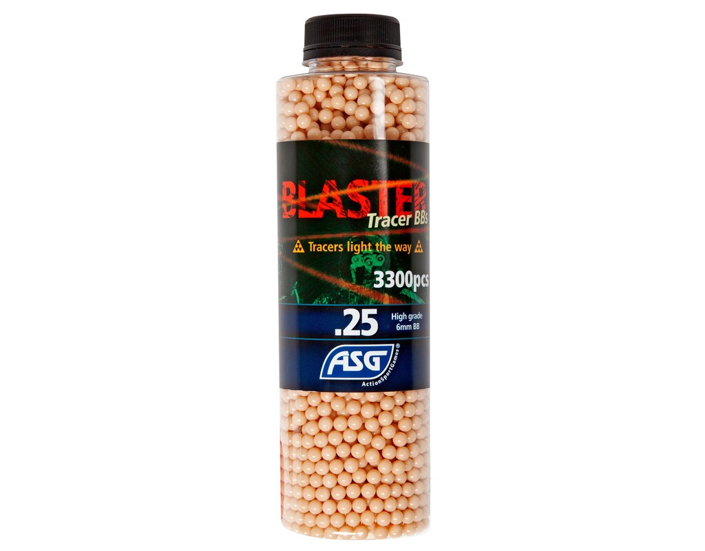 Kulki ASG Blaster Tracer 0,25 g 3300 szt. - czerwone