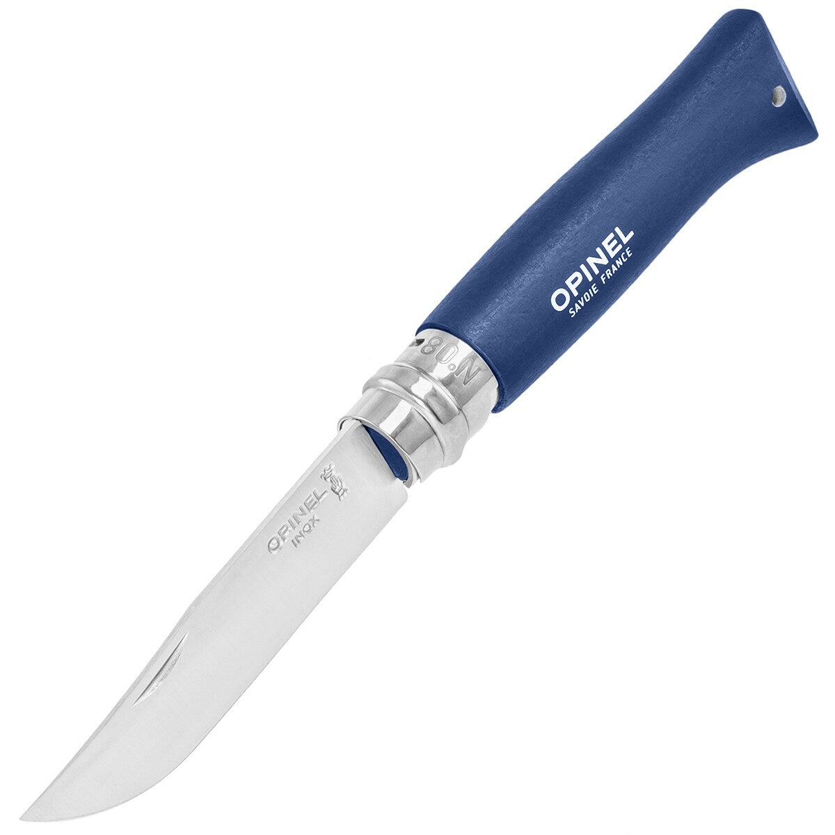 Nóż składany Opinel No.8 Colorama Inox - Dark Blue