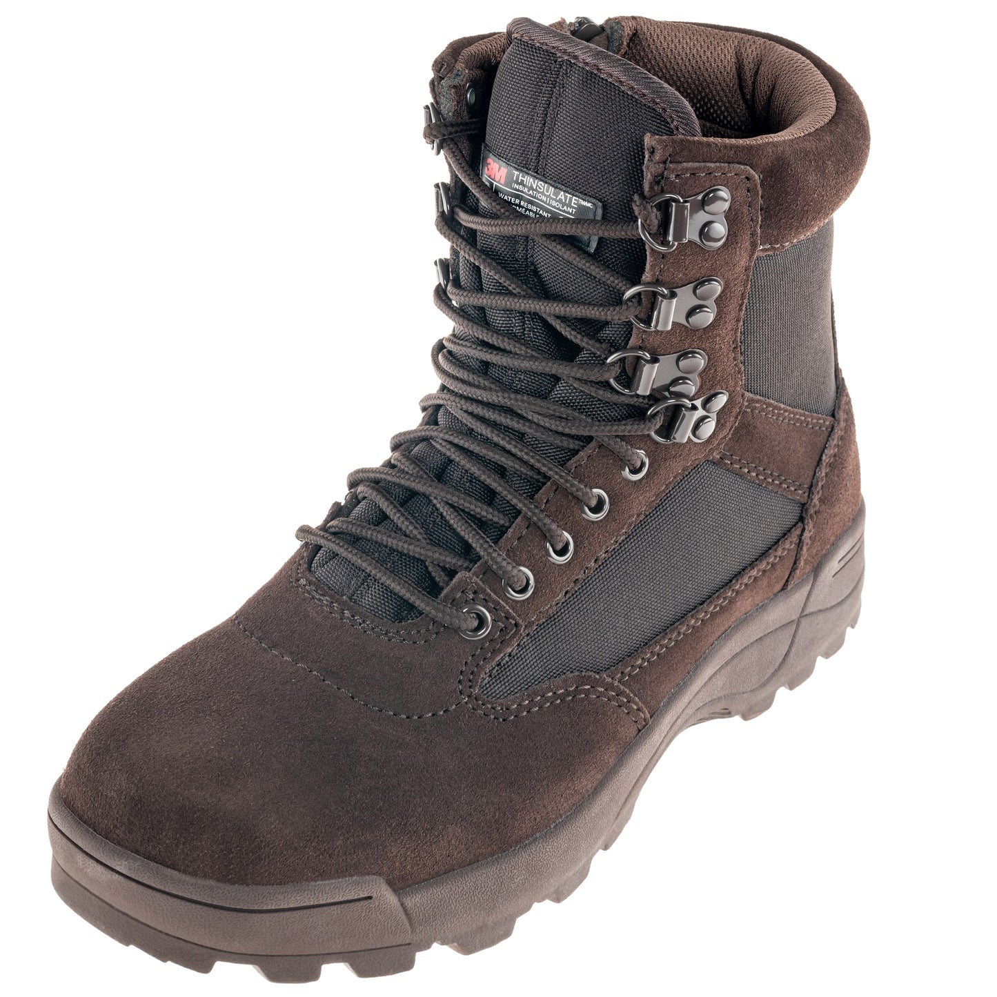 Buty Brandit Tactical Zipper Boots - Brown