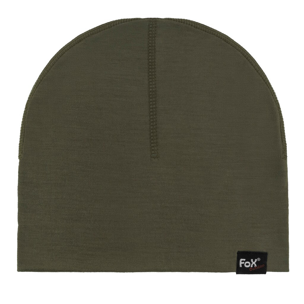 Czapka zimowa MFH Fox Outdoors Merino Lite Olive