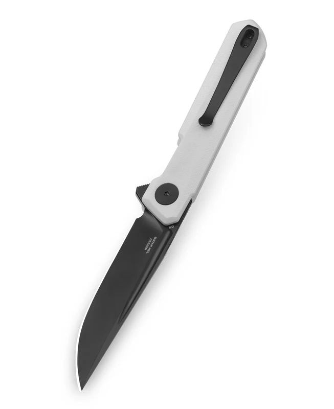 Nóż składany Bestechman Mini Dundee Double Detent - White/Black