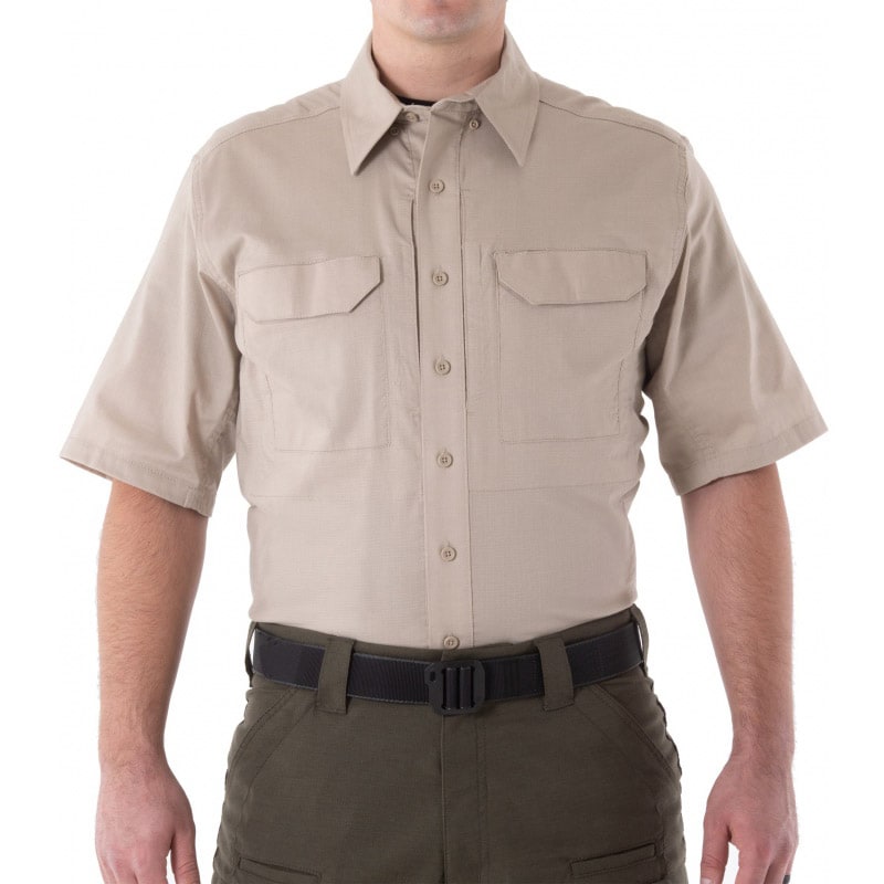 Koszula taktyczna First Tactical V2 Tactical Short Sleeve - Khaki