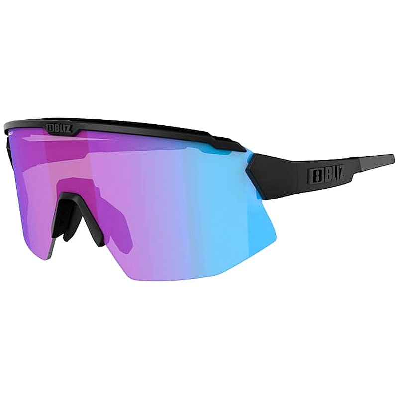 Okulary Bliz Breeze - Matt Black/Rose Violet Blue/Brown Silver