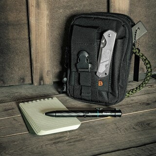 Panel administracyjny Badger Outdoor Tactical Admin Pouch - Czarny