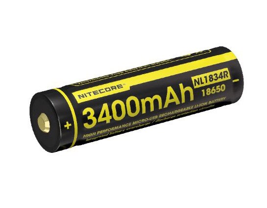 Akumulator Nitecore 18650 MicroUSB - 3400mAh