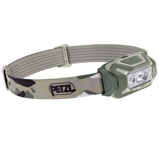 Latarka czołowa Petzl Aria 2 RGB Camo - 450 lumenów