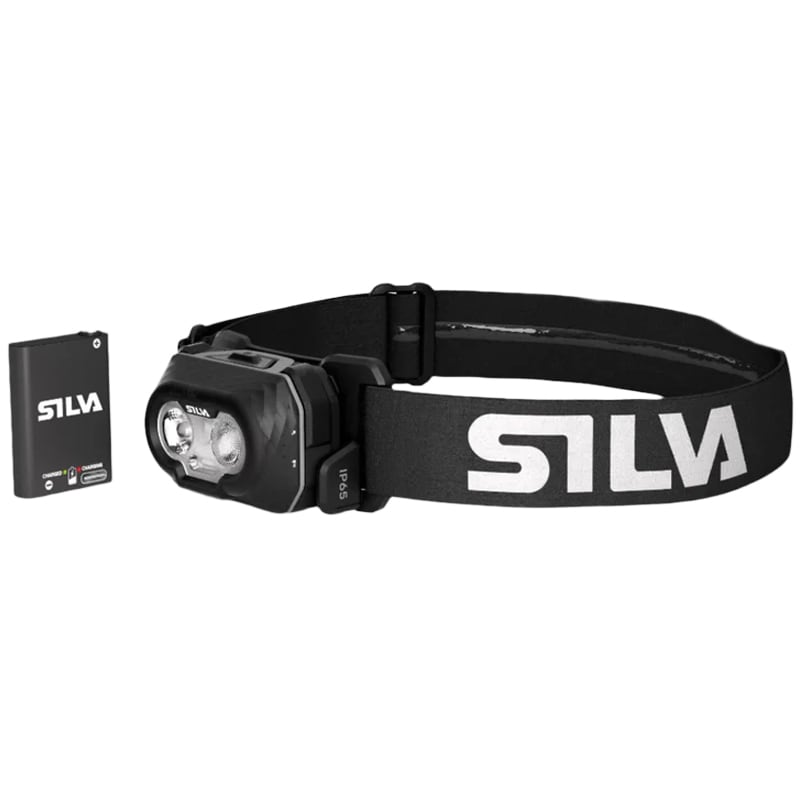 Latarka czołowa Silva Discover Hybrid Black - 500 lumenów