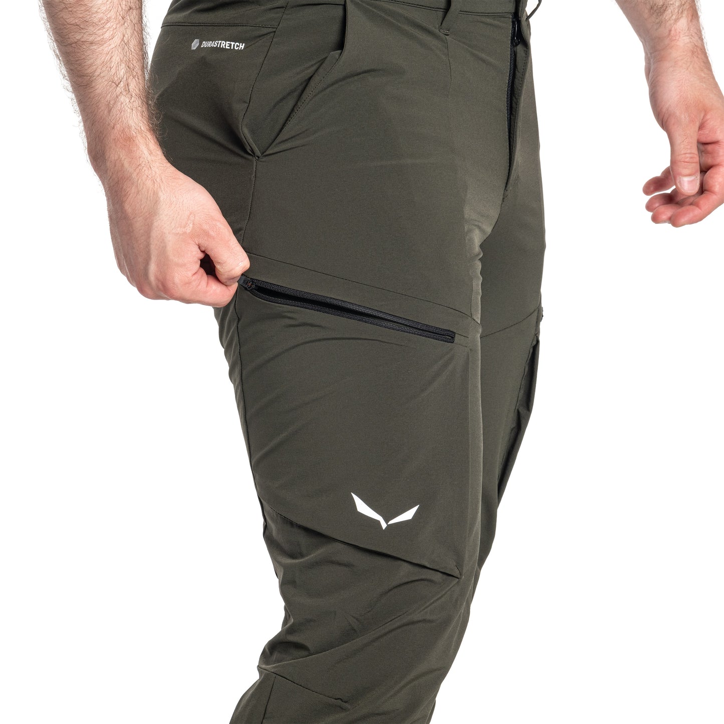 Spodnie Salewa Puez Durastretch Cargo - Dark Olive