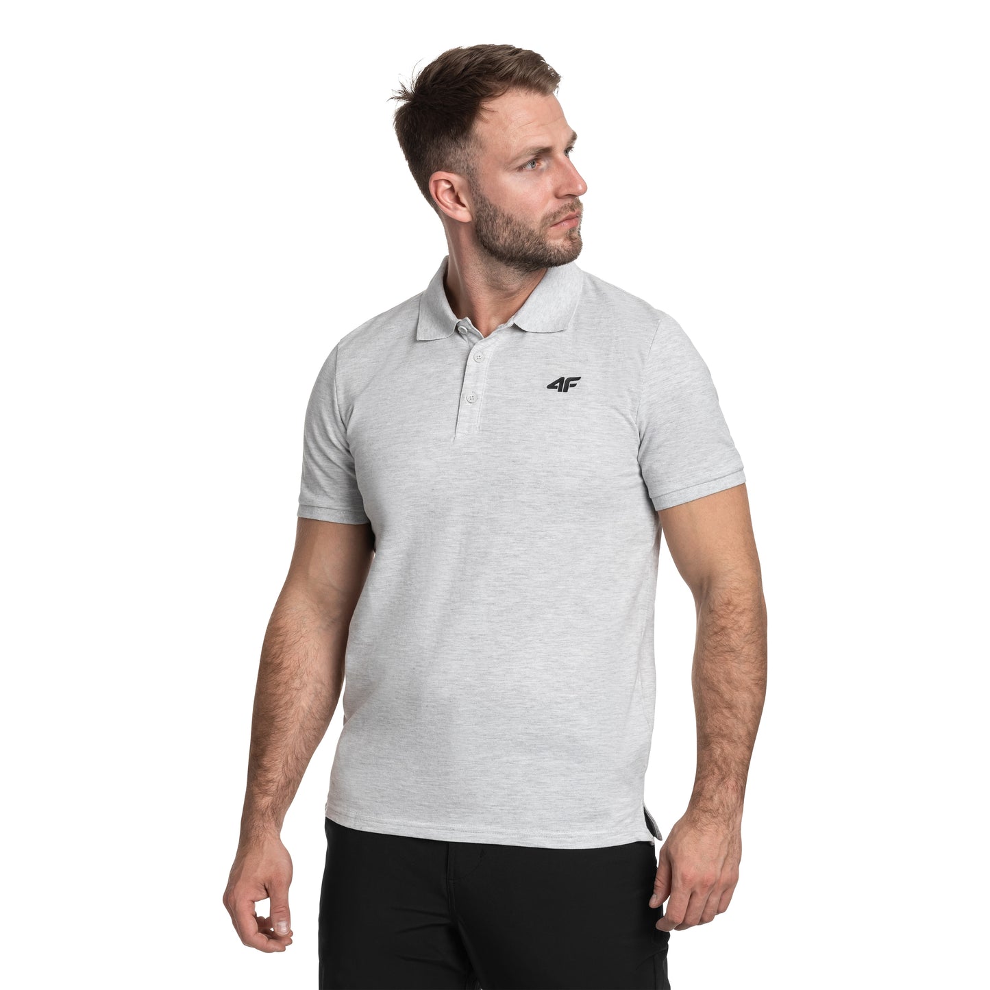 Koszulka polo 4F M366 - Szara