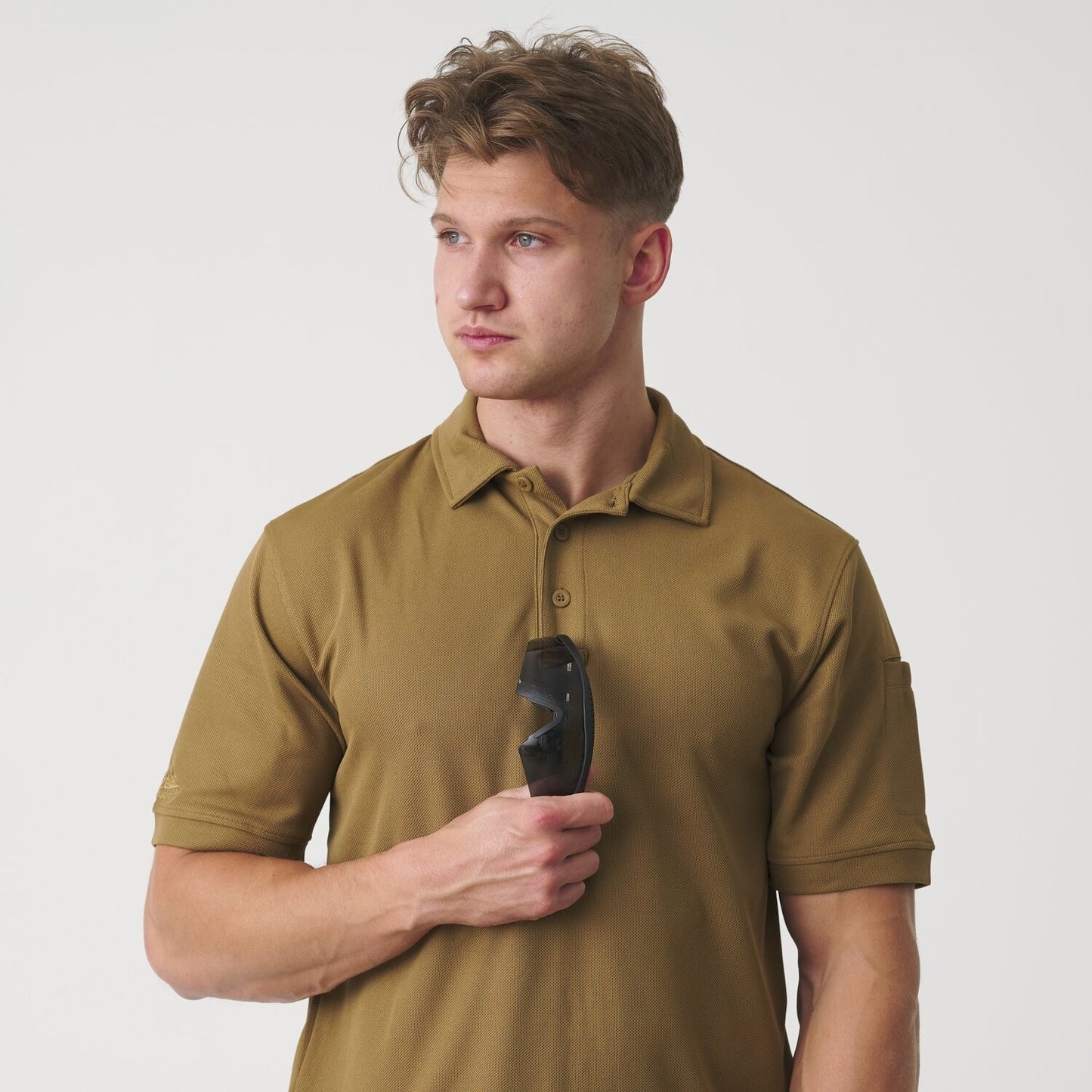Koszulka termoaktywna Polo Helikon UTL TopCool - Coyote