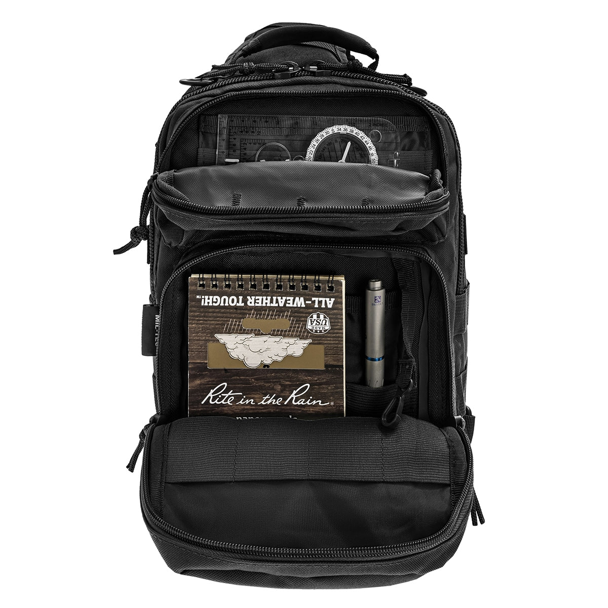 Plecak na ramię Mil-Tec One Strap Assault 10 l - Black