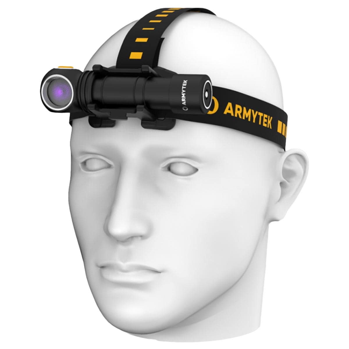 Latarka czołowa i kątowa Armytek Wizard C2 Wizard WUV Magnet USB White - 1100 lumenów