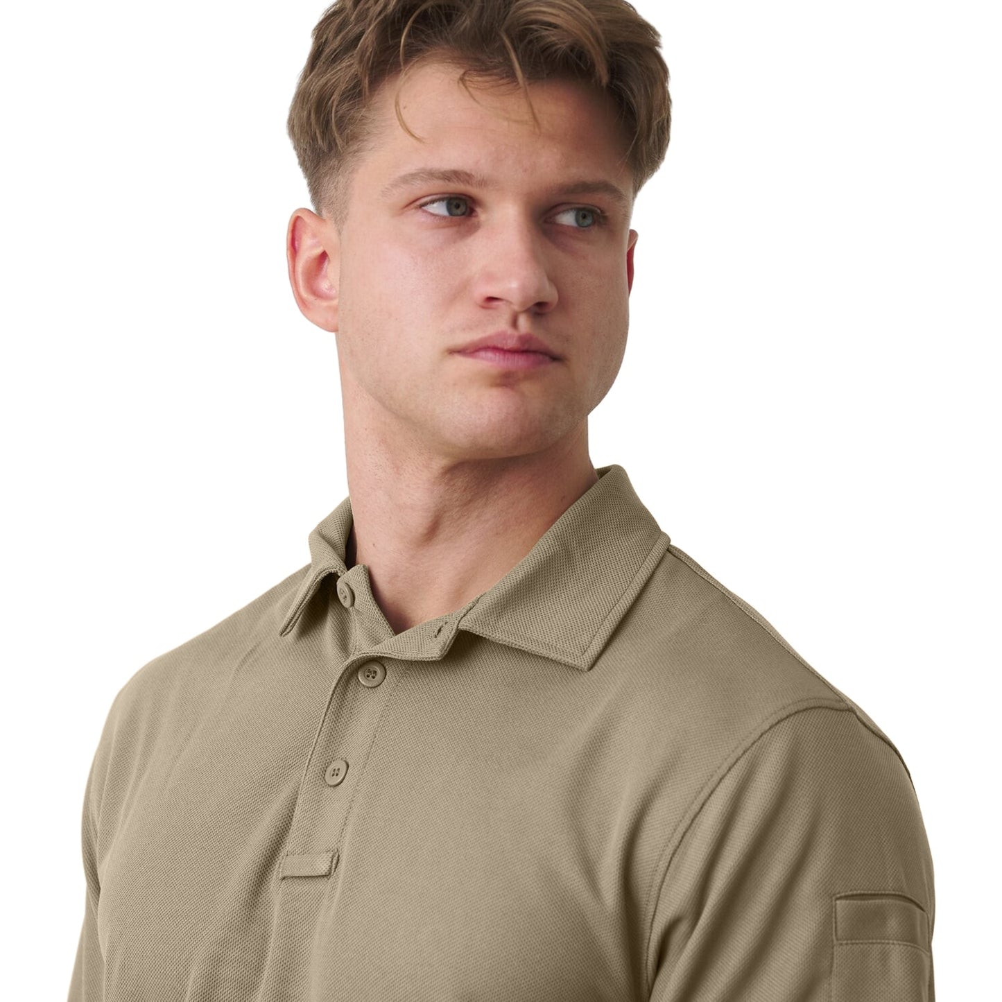 Koszulka termoaktywna Polo Helikon UTL TopCool - Khaki