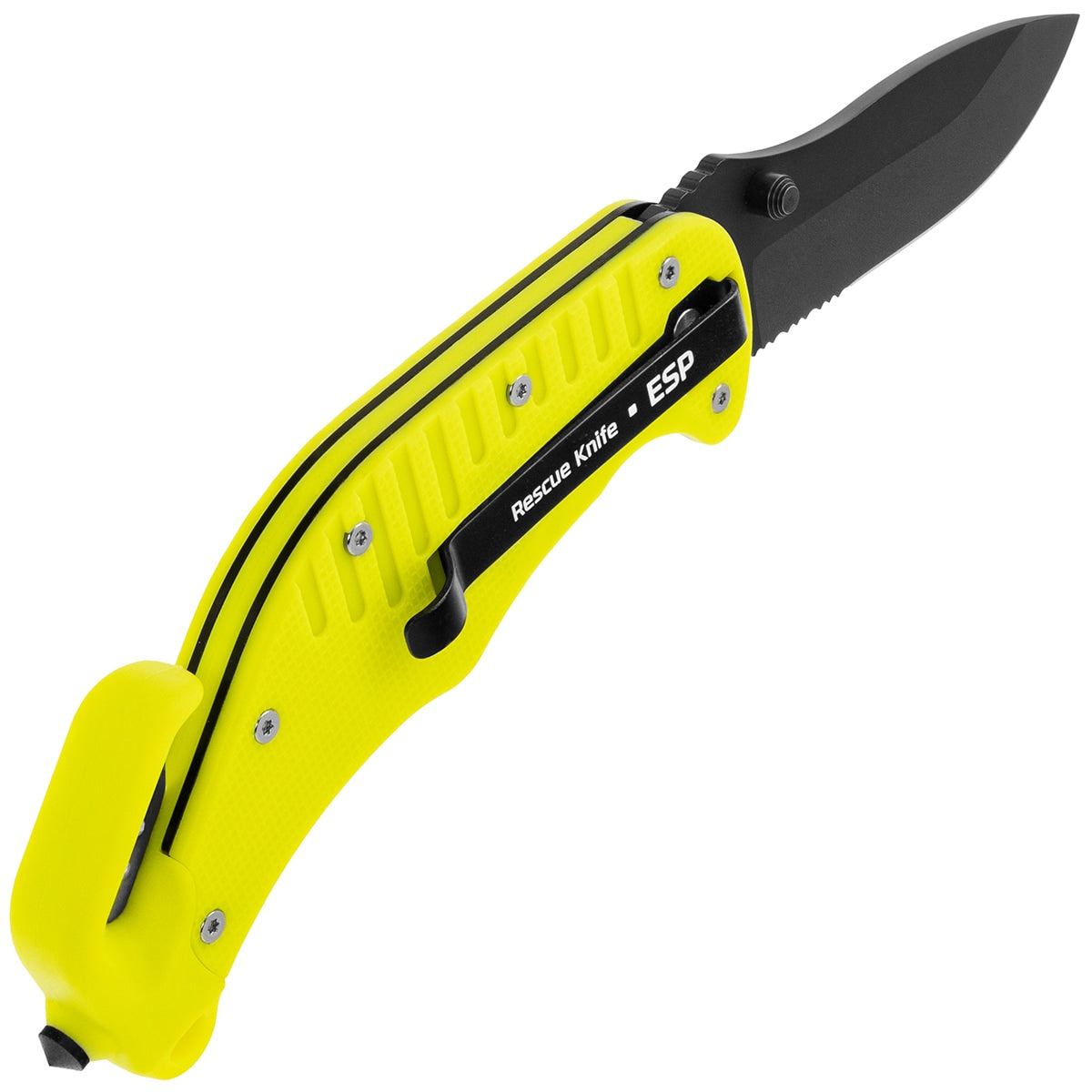 Nóż składany ratowniczy ESP RKY-01-S Rescue Knife - Yellow