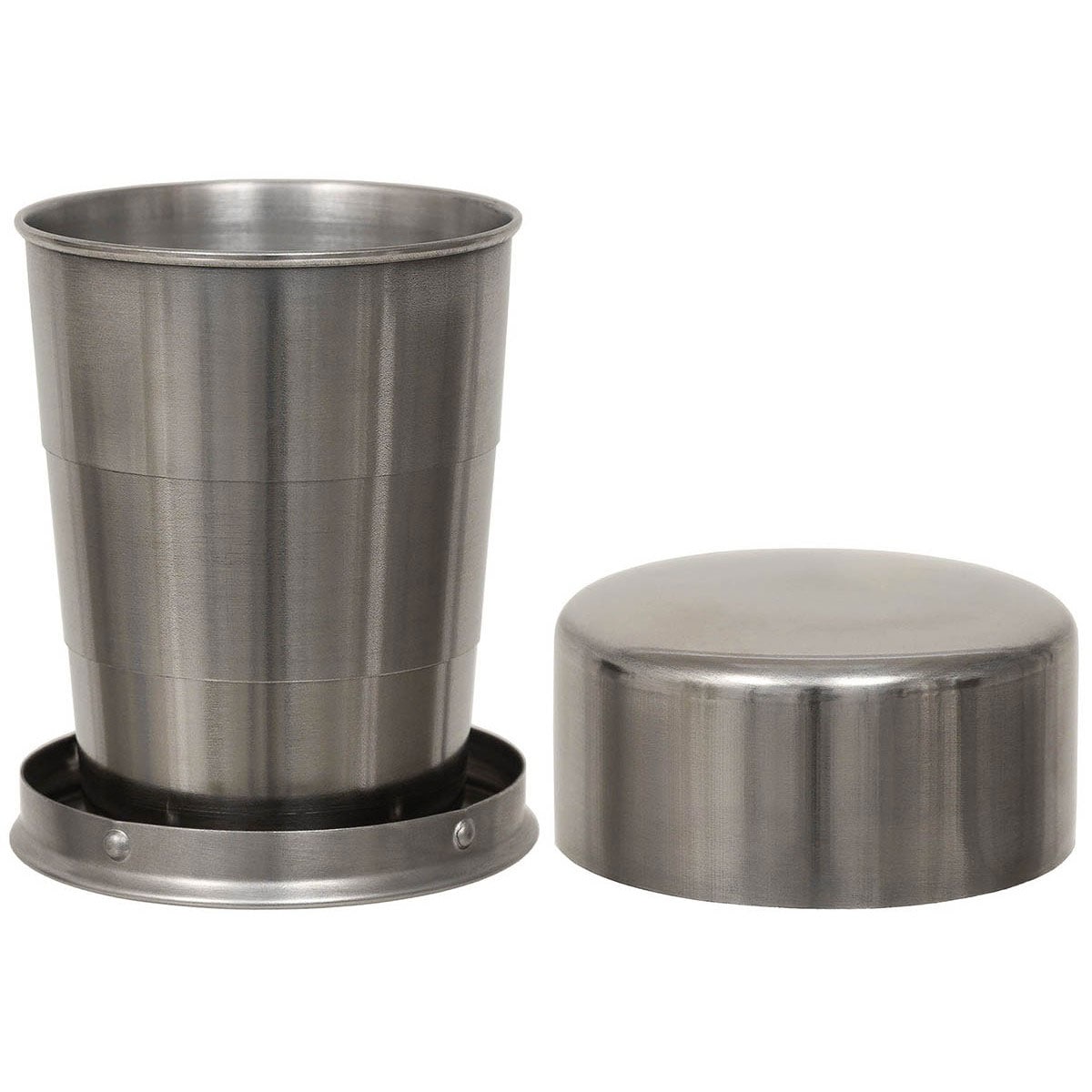 Składany kubek stalowy MFH Telescope - 150 ml
