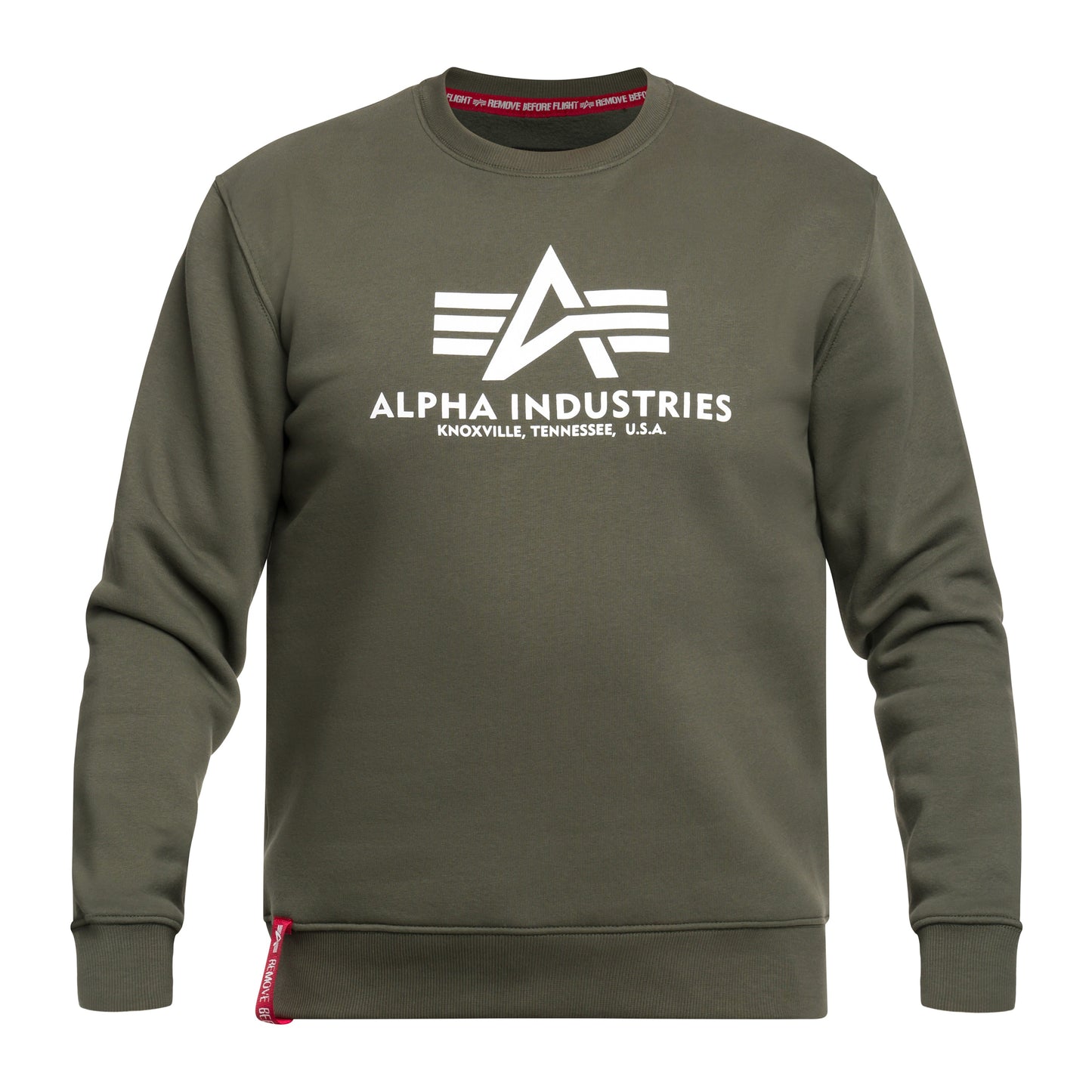 Bluza Alpha Industries Basic Sweater - Dark Olive