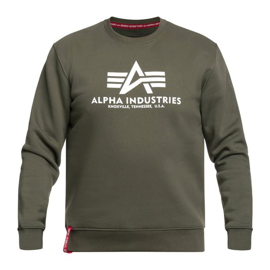 Bluza Alpha Industries Basic Sweater - Dark Olive