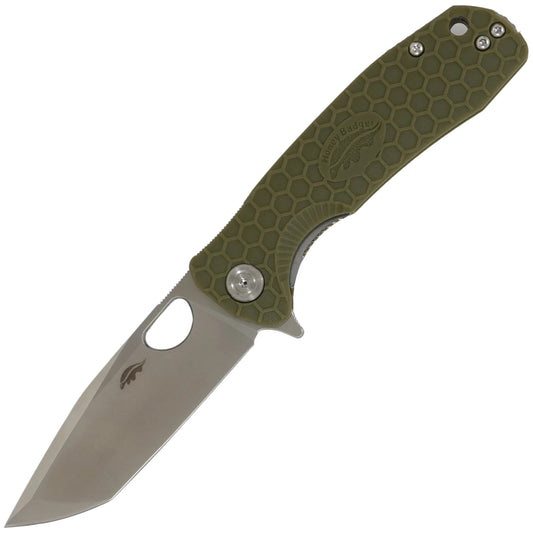 Nóż składany Honey Badger Tanto Medium 14C28N - Green