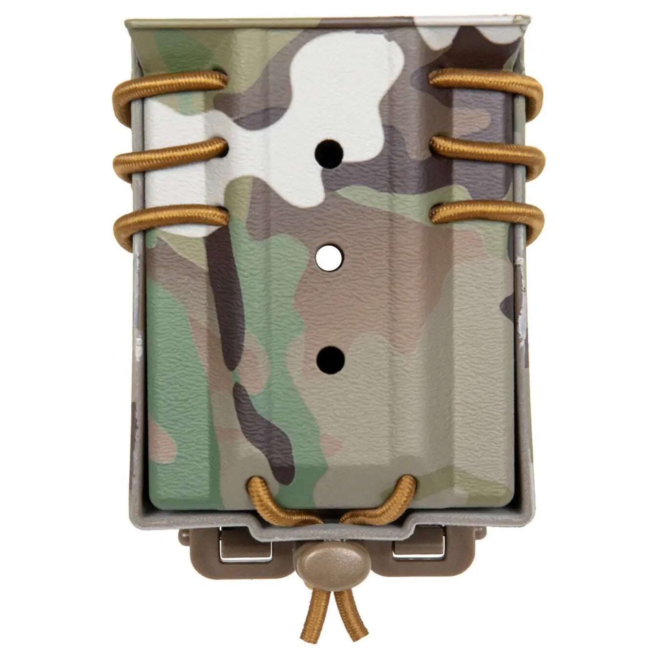 Podwójna ładownica Wosport Urban Assault Quick Pull na magazynki M4/M16 - MultiCam