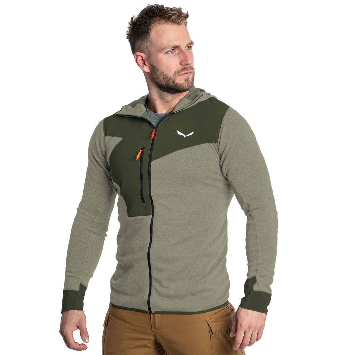 Bluza Salewa Puez 2 Dry - Dark Olive