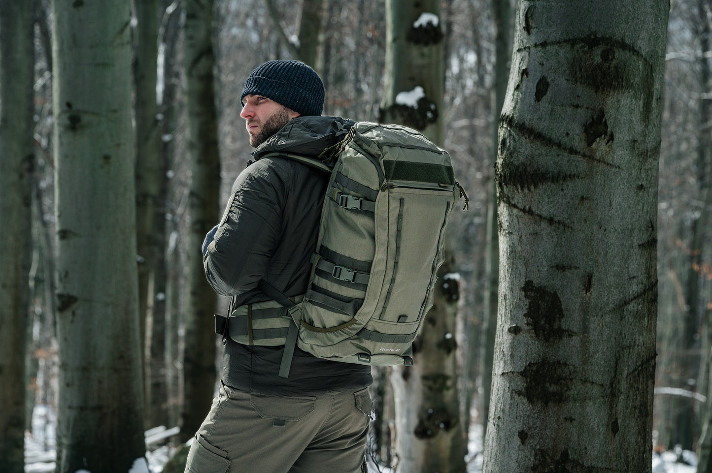 Plecak Wisport Zipper Fox 42 40 l - RAL 7013