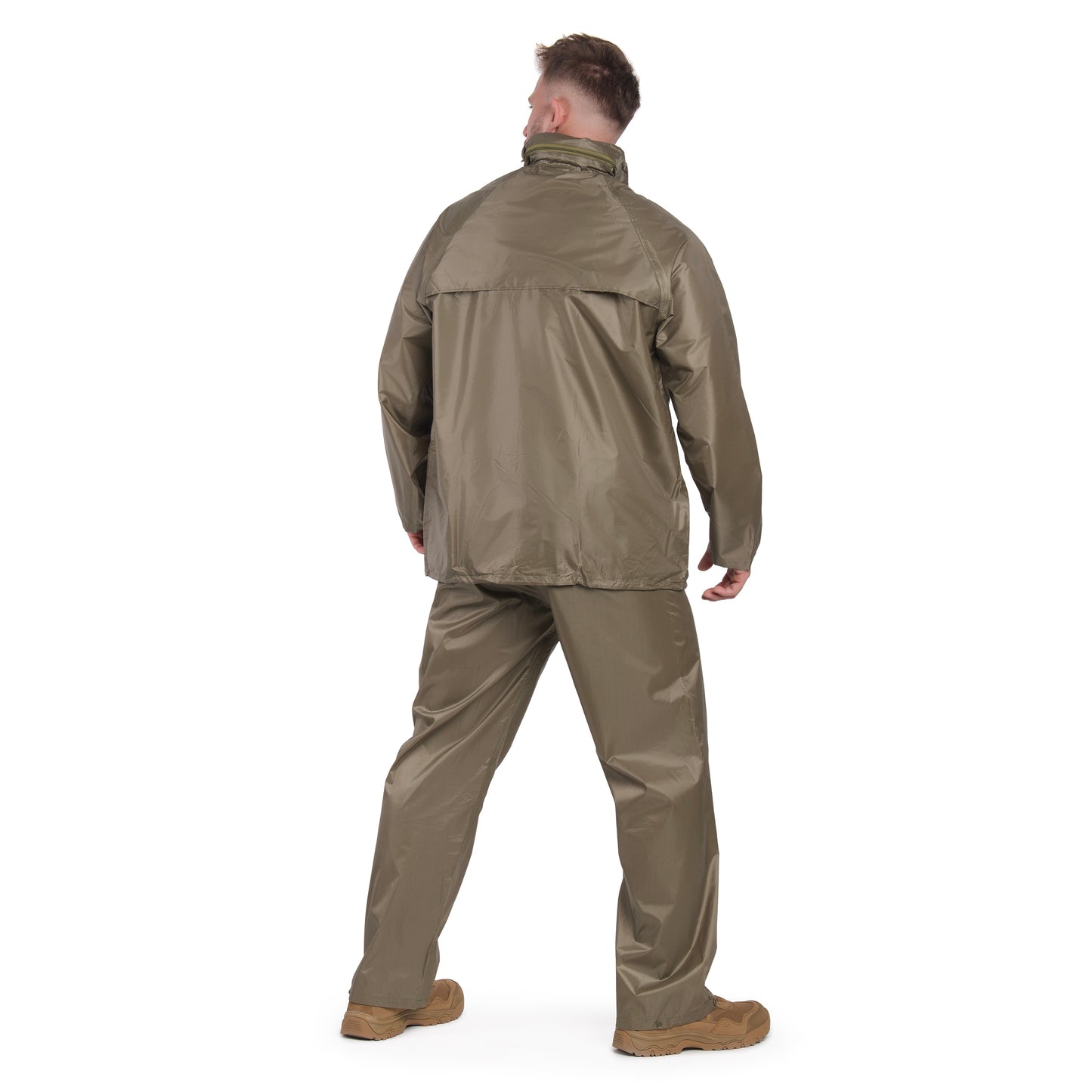 Komplet przeciwdeszczowy Mil-Tec kurtka+spodnie - Olive